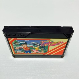 Erika to Satoru no Yume Boken Famicom FC Namcot Tested NTSC-J Japan Import used