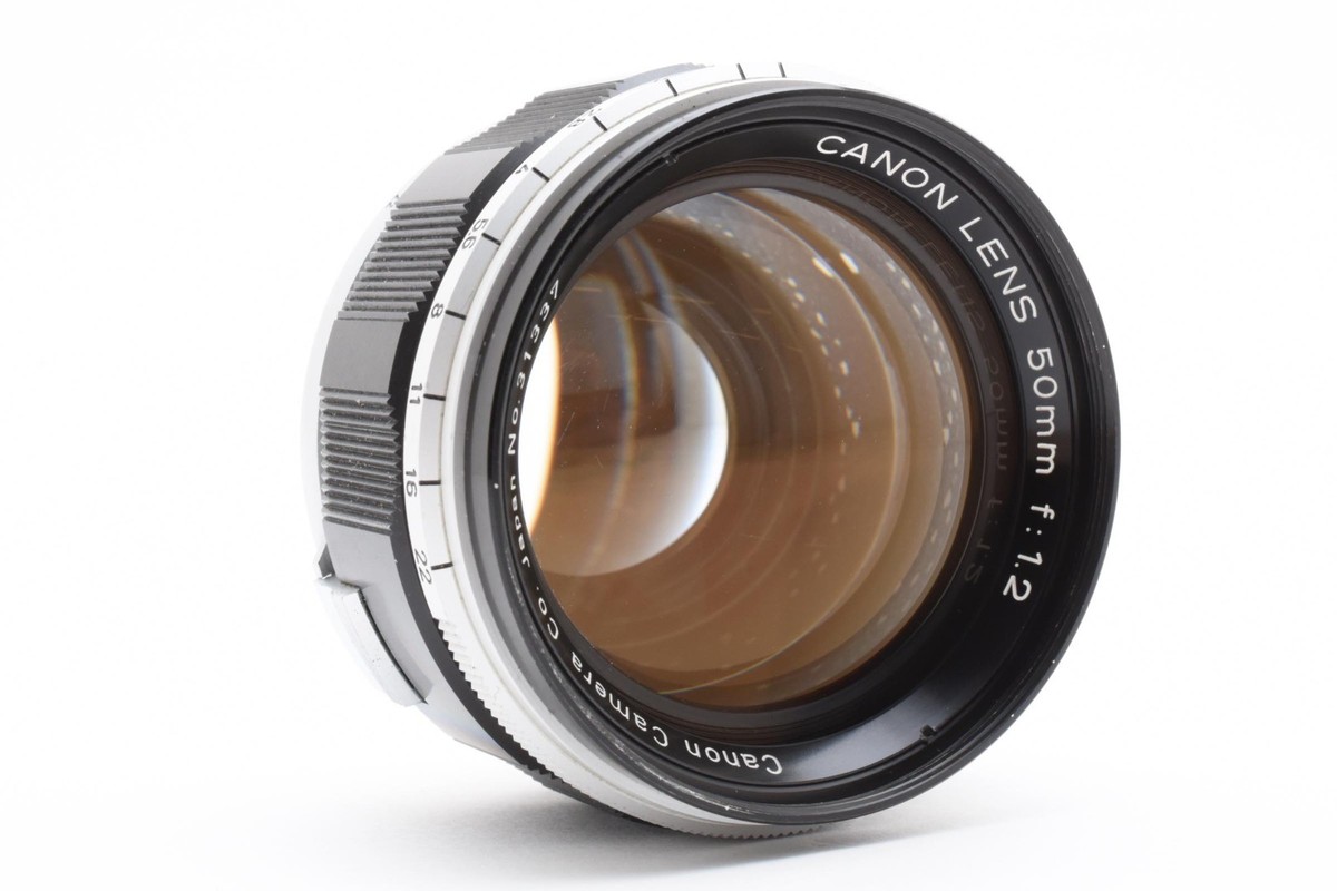 Canon 50mm F/1.2 Lens LTM L39 Leica Screw Mount Lens JAPAN [Near
