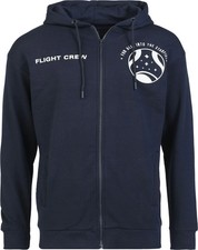 Starfield Kapuzenjacke Herren Carl Sagan blau Bethesda, Fan-Merch, Gaming