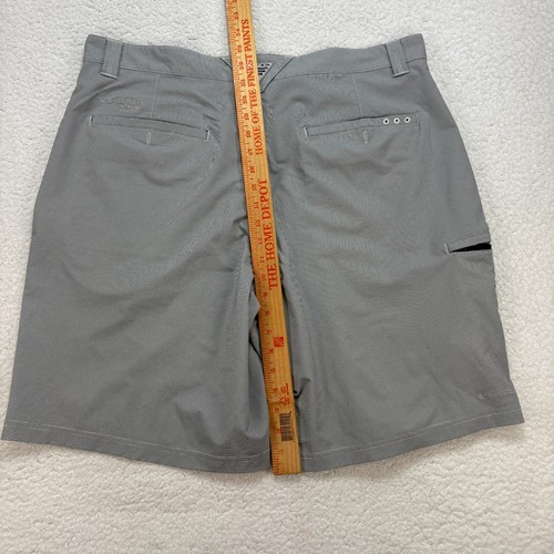Columbia Pantaloncini Uomo 38W 10L Grigio Beige Casual Outdoor Leggeri Lotto di 3 - Foto 10 di 24