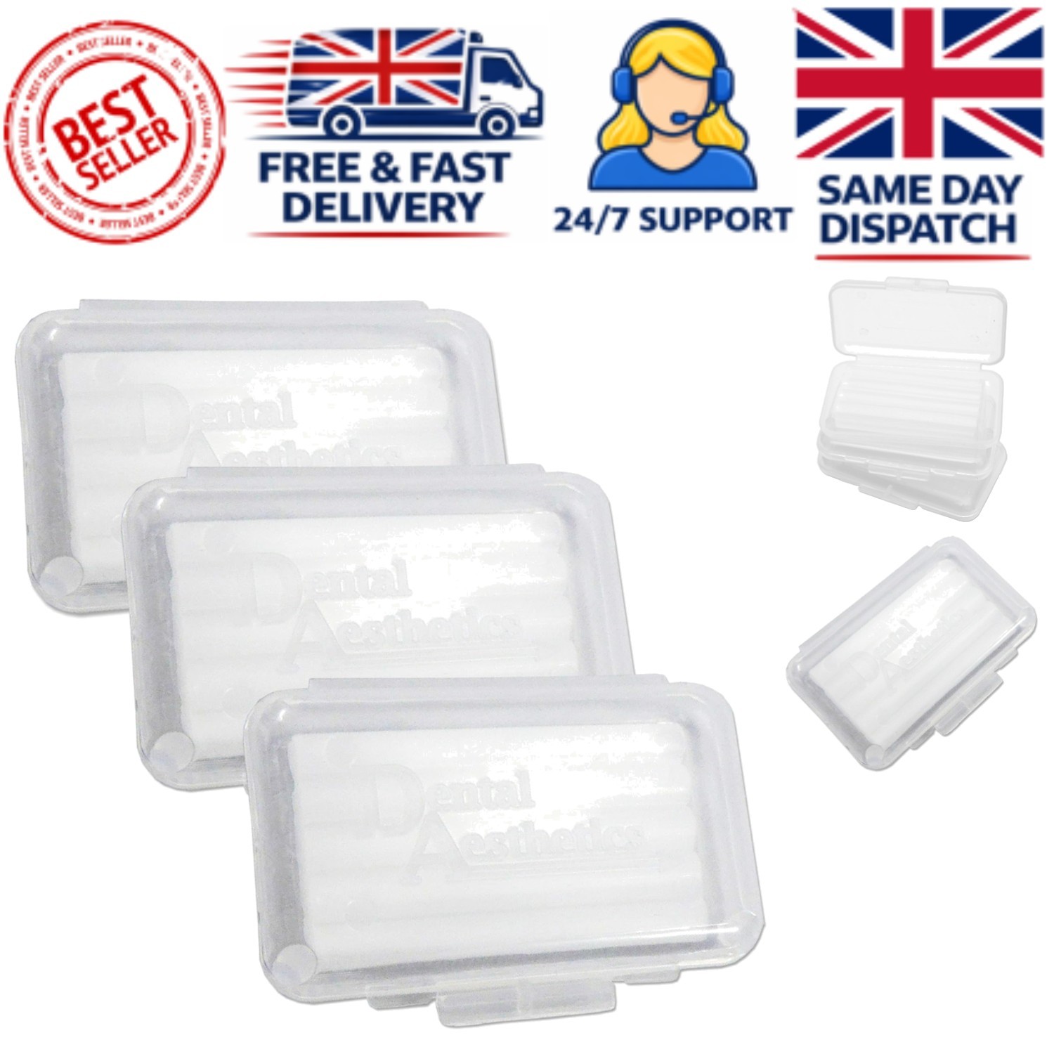 Medical-Grade Orthodontic Wax - Hypoallergenic Relief for Brace Discomfort