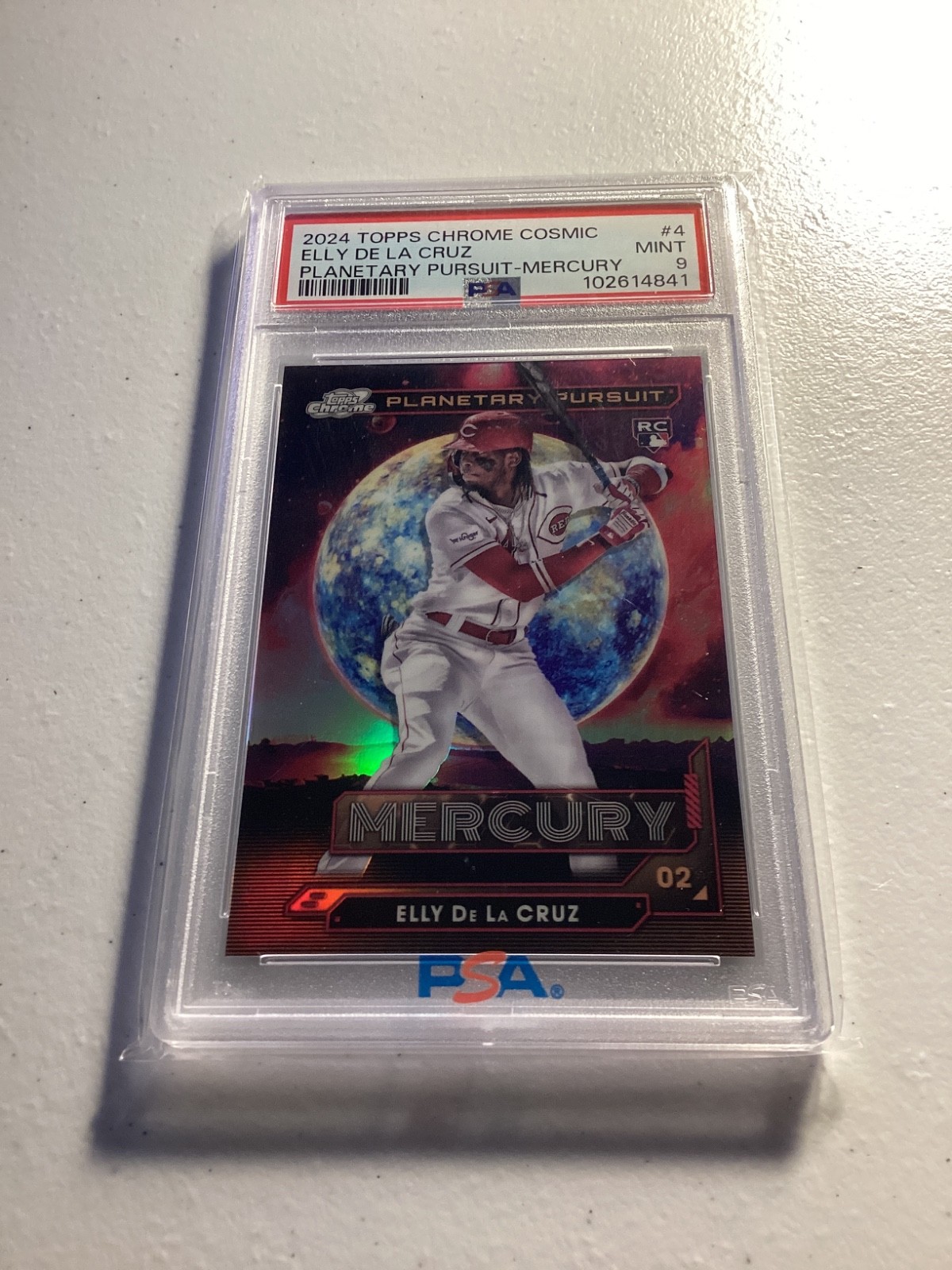 2024 Topps Cosmic Chrome - Planetary Pursuit Elly De La Cruz #PPM-4 Mercury (RC)