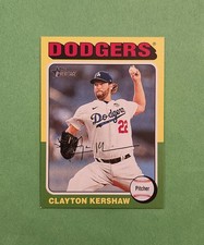 Clayton Kershaw 2024 Topps Heritage Mini #386 M Los Angeles Dodgers Free Shippin