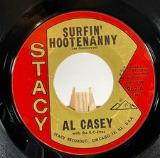 AL CASEY 45RPM SURFIN' HOOTENANNY / EASY PICKIN'&mdash;VG+