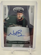 2010-11 Certified - Freshman Signatures Nick Bonino #171 /1299 (AU, RC)