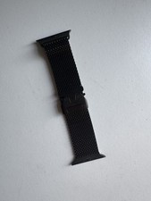 Apple Watch Band Ultra - Titanium Milanese Loop 49mm - SMALL - Black Titanium