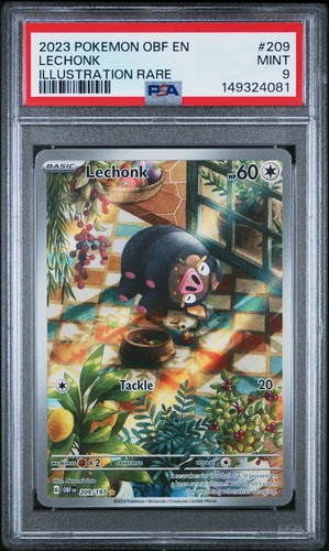Lechonk graded PSA 9 for sale on eBay