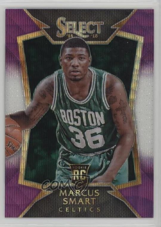 2014-15 Panini Select Concourse Purple & White Prizm Marcus Smart #83 1u6