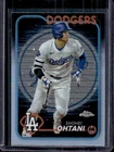 2024 Topps Chrome Shohei Ohtani SP Lightboard Logo Refractor #1 Dodgers
