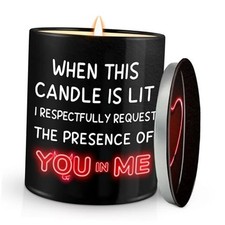 Funny Valentines Day Gifts for Him Husband - Vanilla Black - Passion Flame