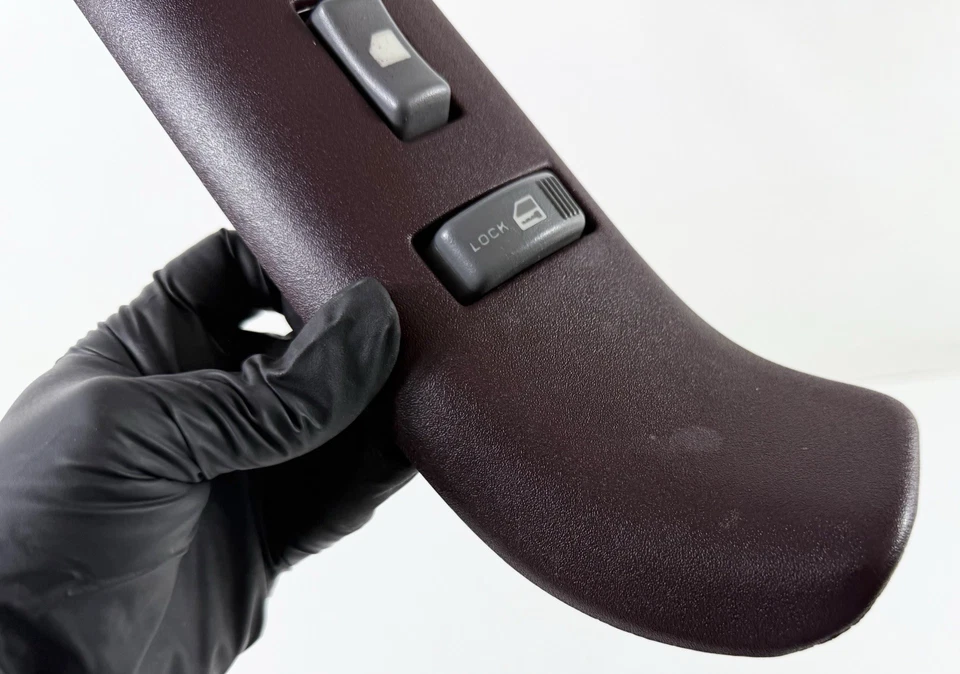 Interruptor de ventana eléctrica maestro Chevy C1500 Suburban Tahoe 1995-1999 granate OEM Foto 2 de 4