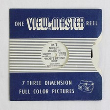 View-Master Disney's Mickey Mouse In Mickey's Birthday Party RP 1045 Reel