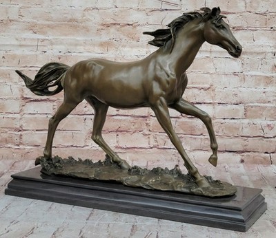 Hengst, Finest US Lost Wachs Bronze Pferd Tier Skulptur Von Pj Mene Kunstwerk