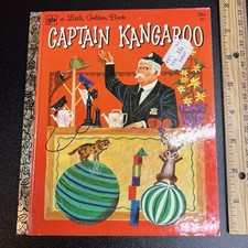 Captain Kangaroo Little Golden Book G Edition 1972 8th Printing 39 cents #261