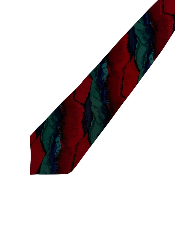 Corbata Jerry Garcia Vintage Corbata EE. UU. SEDA COSIDA A MANO Para hombres 57X4" Foto 3 de 4