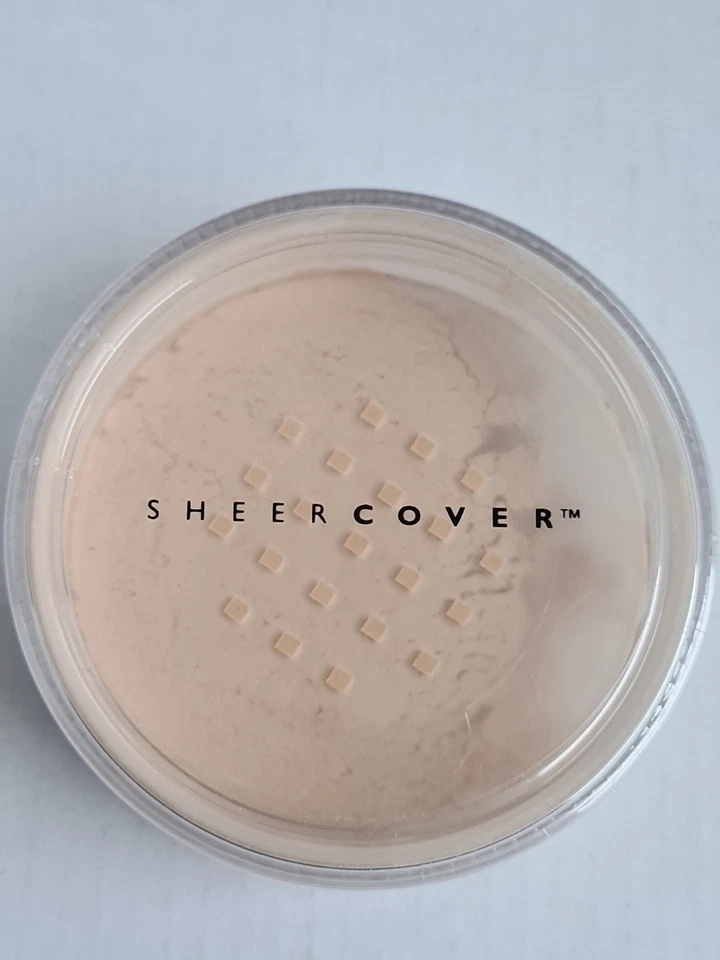 Sheer Cover Finishing Powder MEDIUM 4g New Sealed Discontinued Rare Genuine - Image 2 of 4