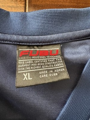 FUBU League 05 Vintage Football Jersey Size XL, Hip Hop 90s/Y2k