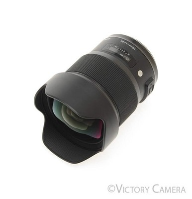 Sigma Art 20mm f1.4 DG Fast Wide Angle Lens for Nikon AF-S [EXC+]