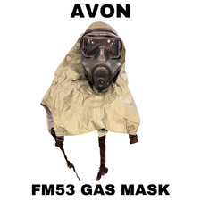 Complete Avon FM53 M53 Gas Mask Air Purifying Respirator SEAL  DEVGRU CAG Large