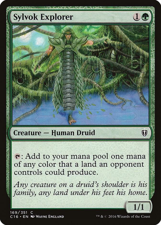 Sylvok Explorer C16 169 NM Magic: The Gathering