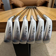 HONMA BERES IS-03 4 STARS Right-Hand 6-Club Iron Set 5-10 ARMRQ stiff Graphite