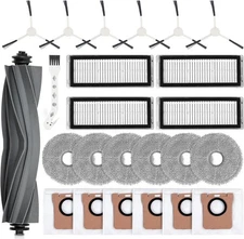 24 Pack Replacement Accessories for Dreame L20 / L30 Ultra Robot Vacuum, 1 Main