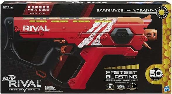 Nerf Rival Perses MXIX-5000 Red Brand New Still Sealed In Original