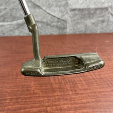 Vintage Ping Anser Karsten Mfg Blade Golf Putter Made In USA 35.5” Lamkin Grips
