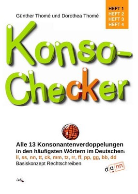 Prof. Dr. Günth Konso-Checker: Alle 13 Konsonantenverdopp (Hardback) (UK IMPORT)