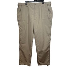 5.11 Tactical Men  s Fast Tac Urban Ripstop Pants Size 42x32 Beige Khaki 74461