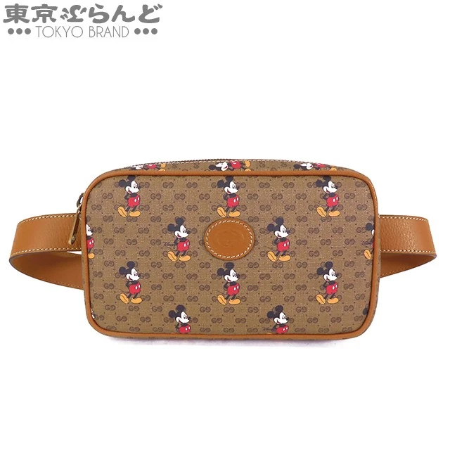 Sac ceinture GUCCI GG Supreme Disney Collaboration Mickey Mouse bg23137
