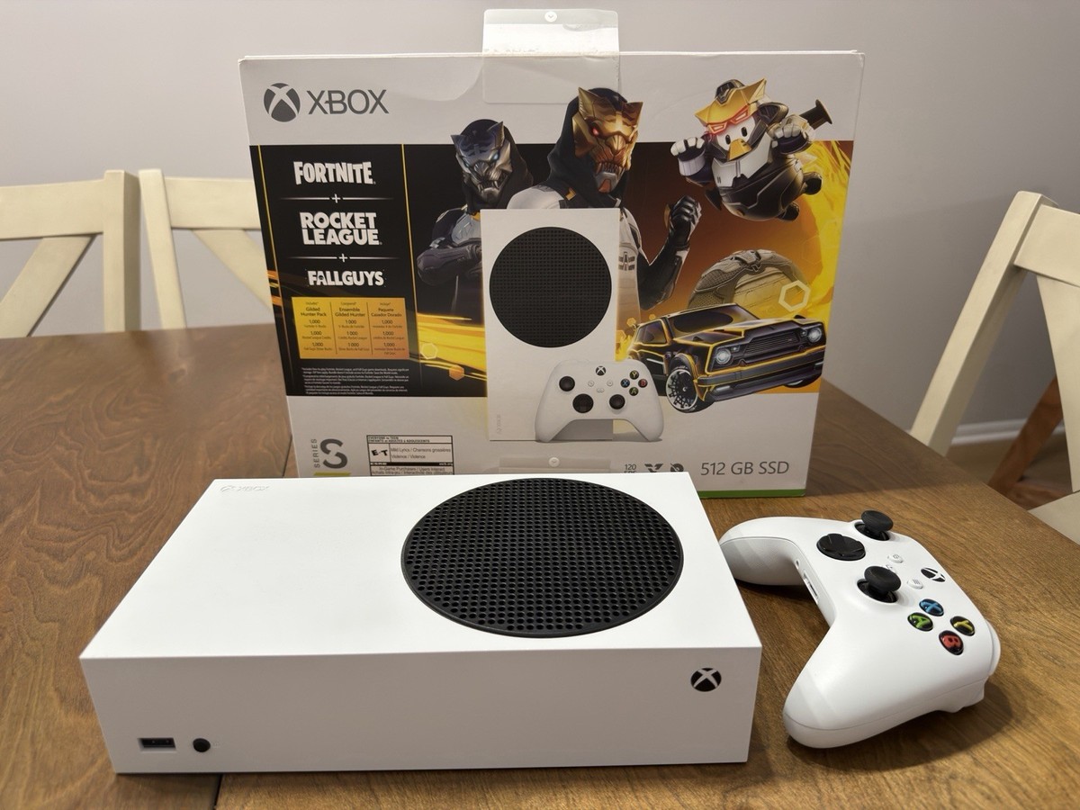 Microsoft Xbox Series S 512GB Game Console White Complete CIB Mint