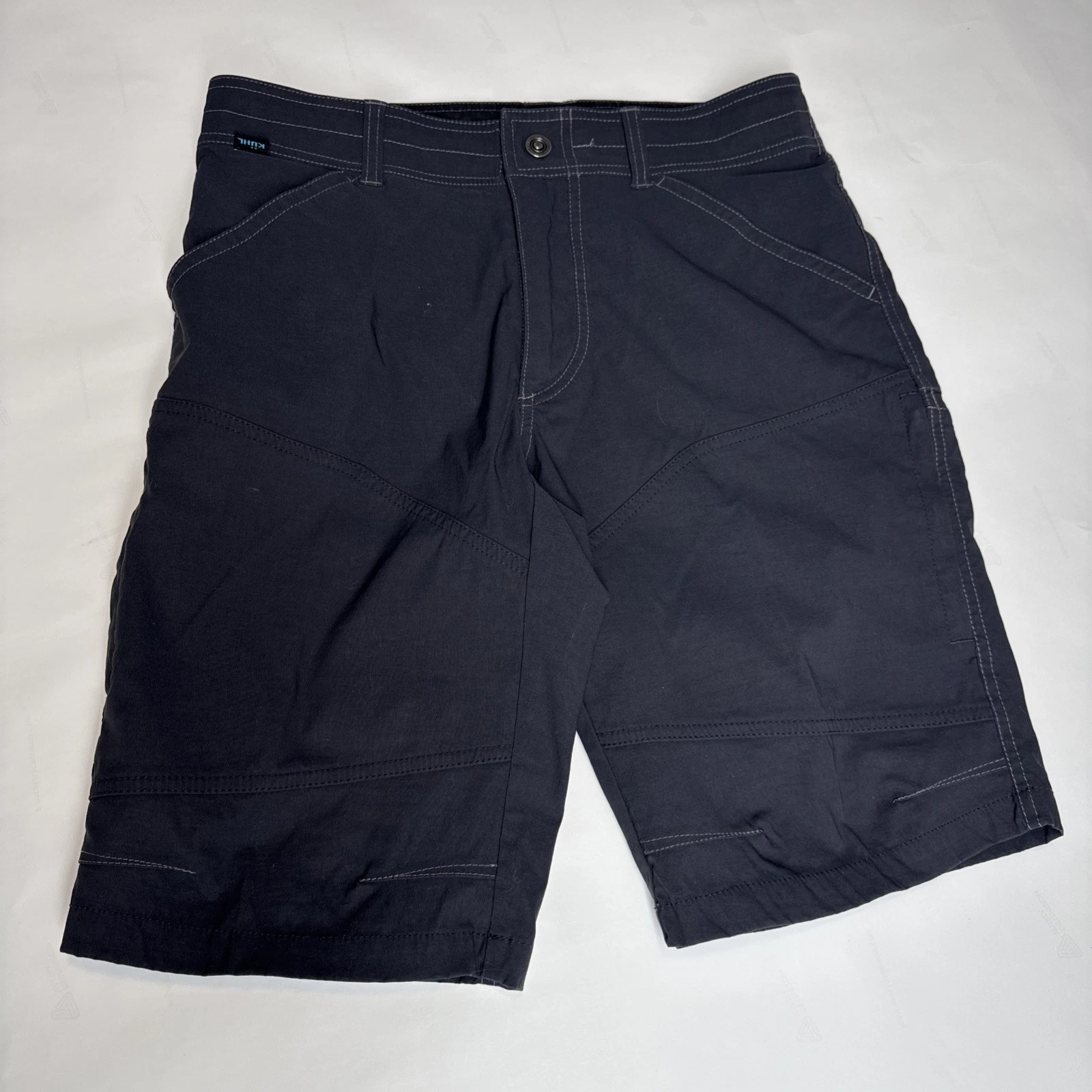 Kuhl Shorts Mens 32 Cargo Gray Outdoors Hiking Gorpcore Camping Utility