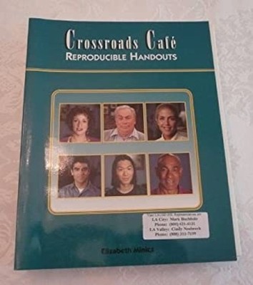 Crossroads Cafe Blackline Masters Mass Market Paperbound Elizabet