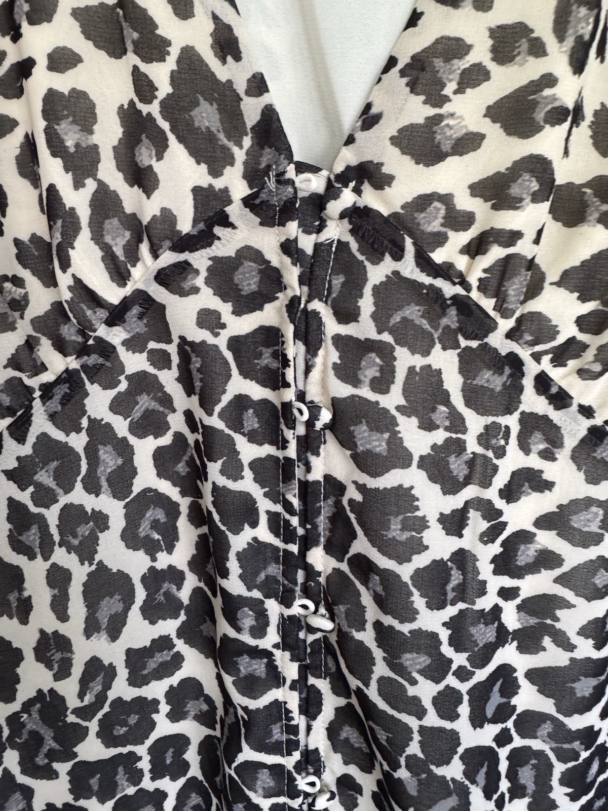 Buffalo David Bitton Leopard Button Up Dress - image 3