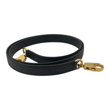 Hermes Vintage Leder Umhängetasche schwarz für Kelly Tasche 35 cm