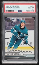 2024-25 Upper Deck Series 2 Young Guns Macklin Celebrini #451 PSA 10 GEM MT 1lq4