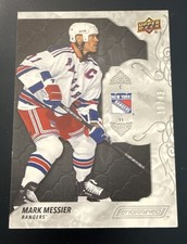 Upper Deck Engrained Legends Mark Messier #35 Ebony /49 Rangers