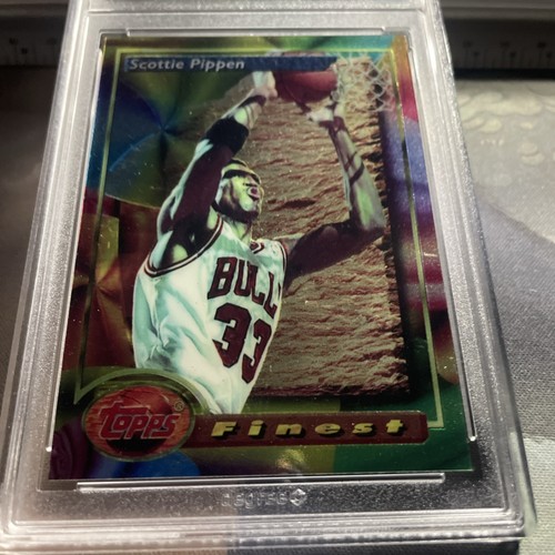 Scottie Pippen ~ 1993 Topps Finest ~ Grad 9 Mint Chicago Bulls Legend Hof - Bild 4 von 7