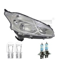 Scheinwerfer Links H7/H7/W21/5W FüR Peugeot 208 Ca_ Cc_ Inkl. Osram Lampen