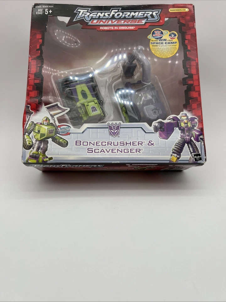 Transformers Universe Devastator:  Longhaul Hightower Scavenger Bonecrusher MISB - Image 3 of 4
