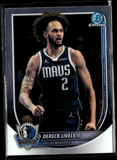 Dereck Lively II - 2025-26 Bowman Basketball #BCV-198 Base Chrome Variations