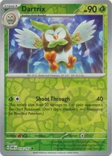 DARTRIX 014/197 OBSIDIAN FLAMES POKEMON (REVERSE HOLO, NM)
