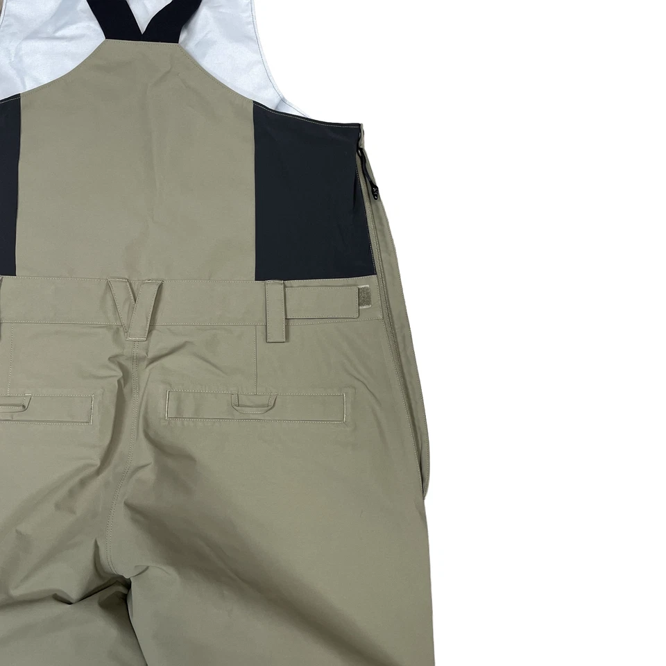 Nuevos pantalones de nieve con tirantes negros talla mediana para hombre 2026 Vans MTE Deep Daze 3L Foto 4 de 4