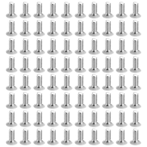 200 Pcs Paint Screws White Outlet Cover Replacement Wall Plate Parts