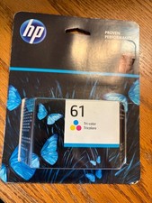 HP 61 TRI COLOR INK Cartridge New Factory Sealed