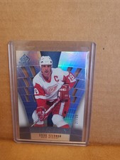 2021 Upper Deck SP Game Used Purity Legends Platinum 27/35 Steve Yzerman HOF 0v7