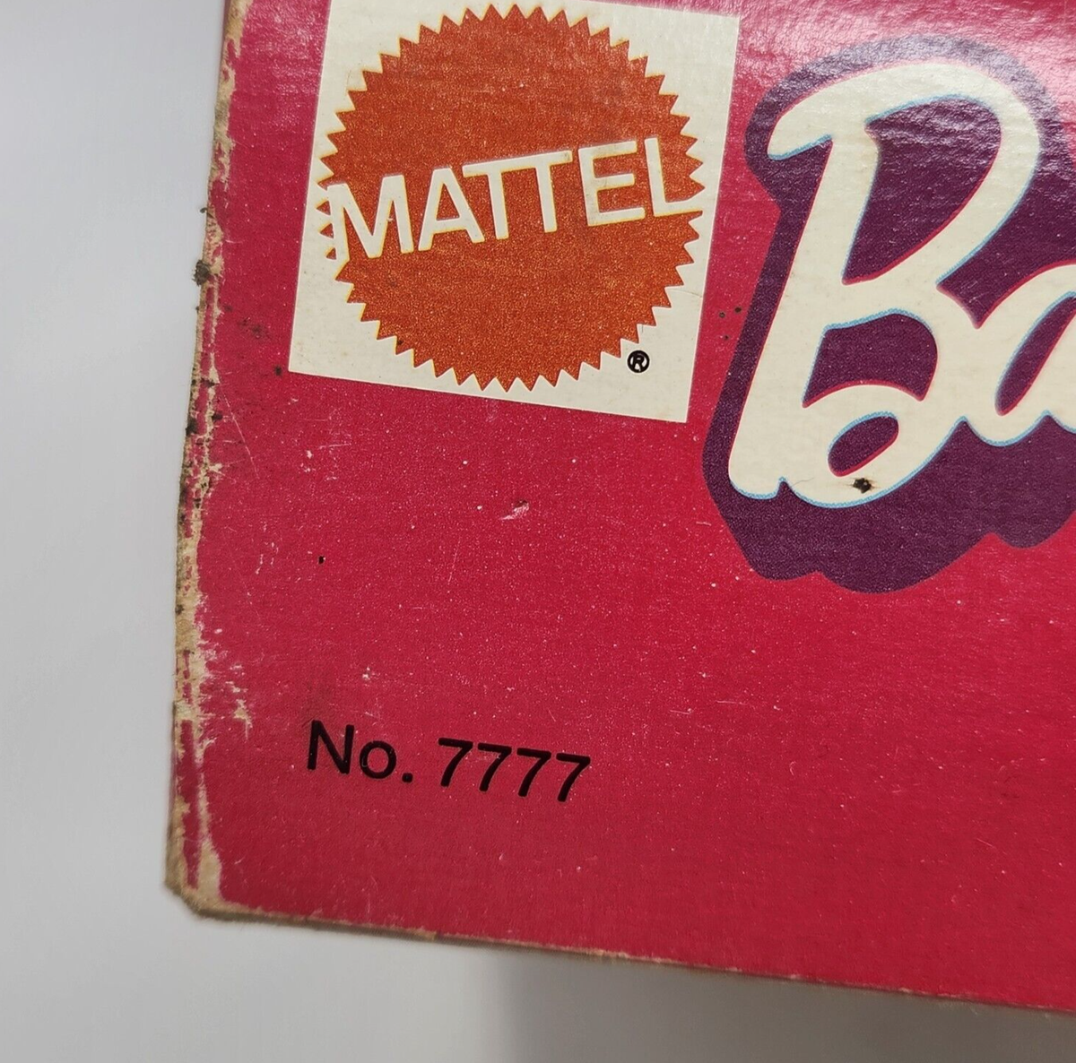 VINTAGE 1973 MATTEL BARBIE TEN SPEEDER YELLOW BIKE # 7777 IN