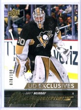 2015-16 Upper Deck Exclusives Young Guns Matt Murray RC 078/100 - TORONTO LEAFS