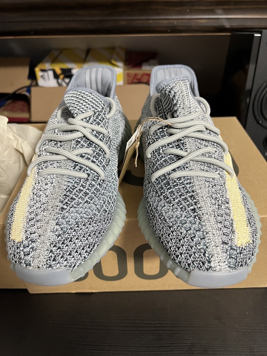 yeezy ash blue reflective